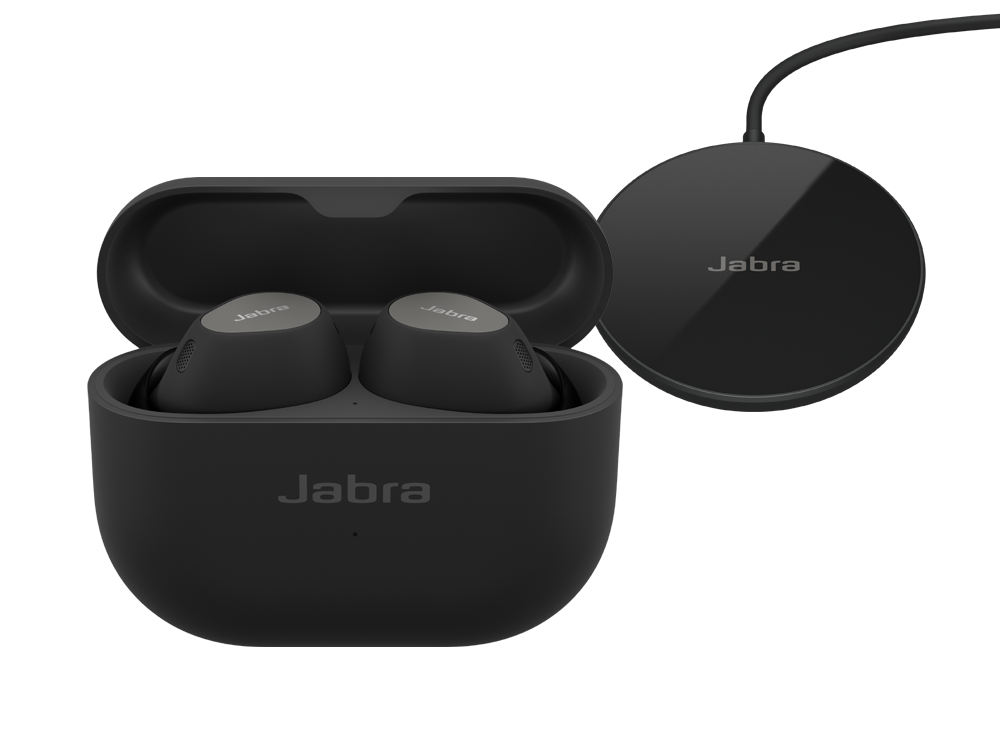Jabra Elite 10 with charging pad
