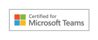 Microsoft Teams certified logo