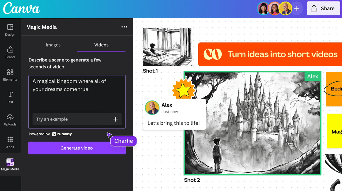 Canva Magic Studio prompt  - source: https://www.canva.com/newsroom/news/text-to-image-ai-image-generator/