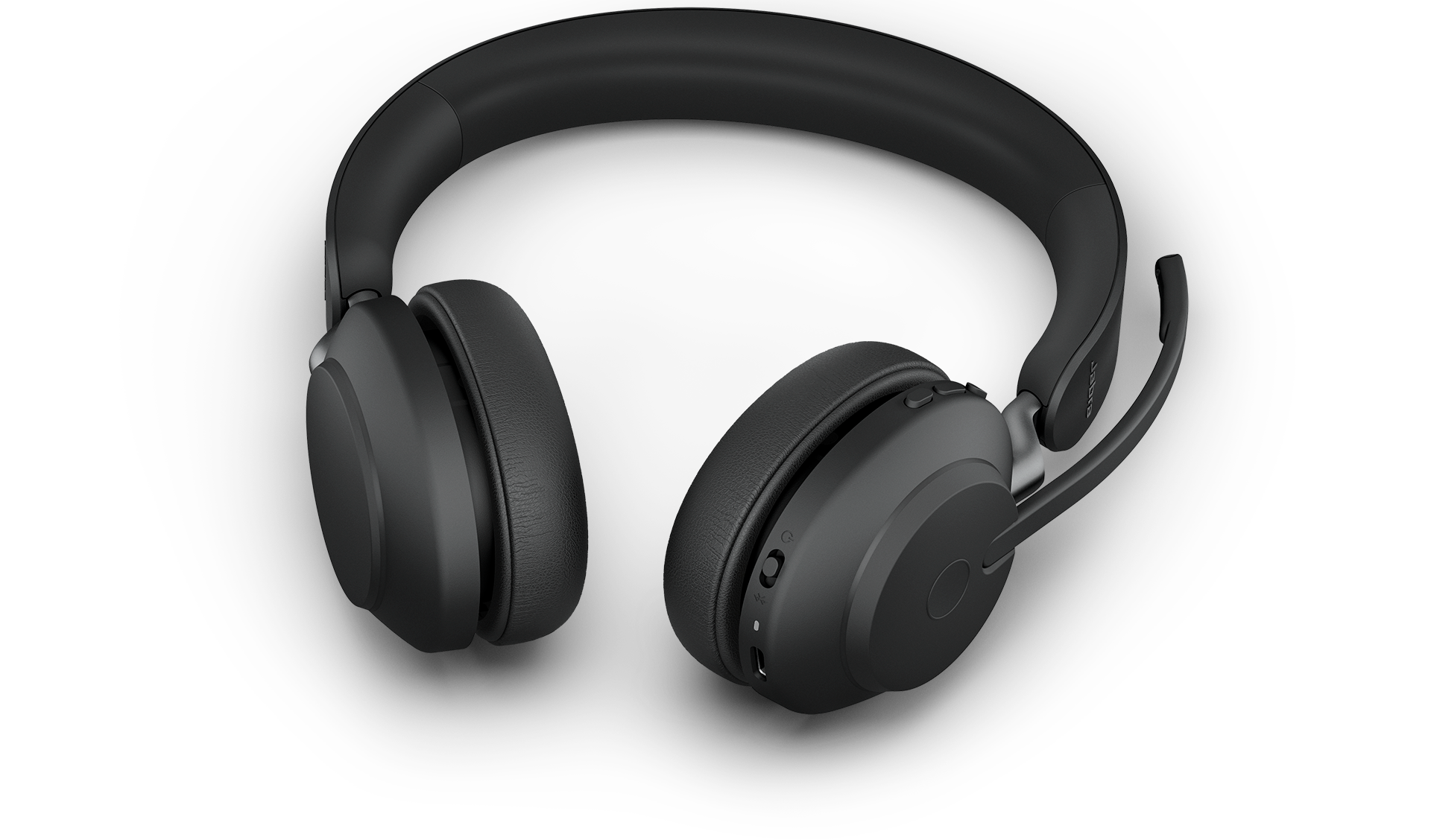 Jabra-Evolve2-65-UC-Black-Stereo-Charging-Port-and-Buttons-LB