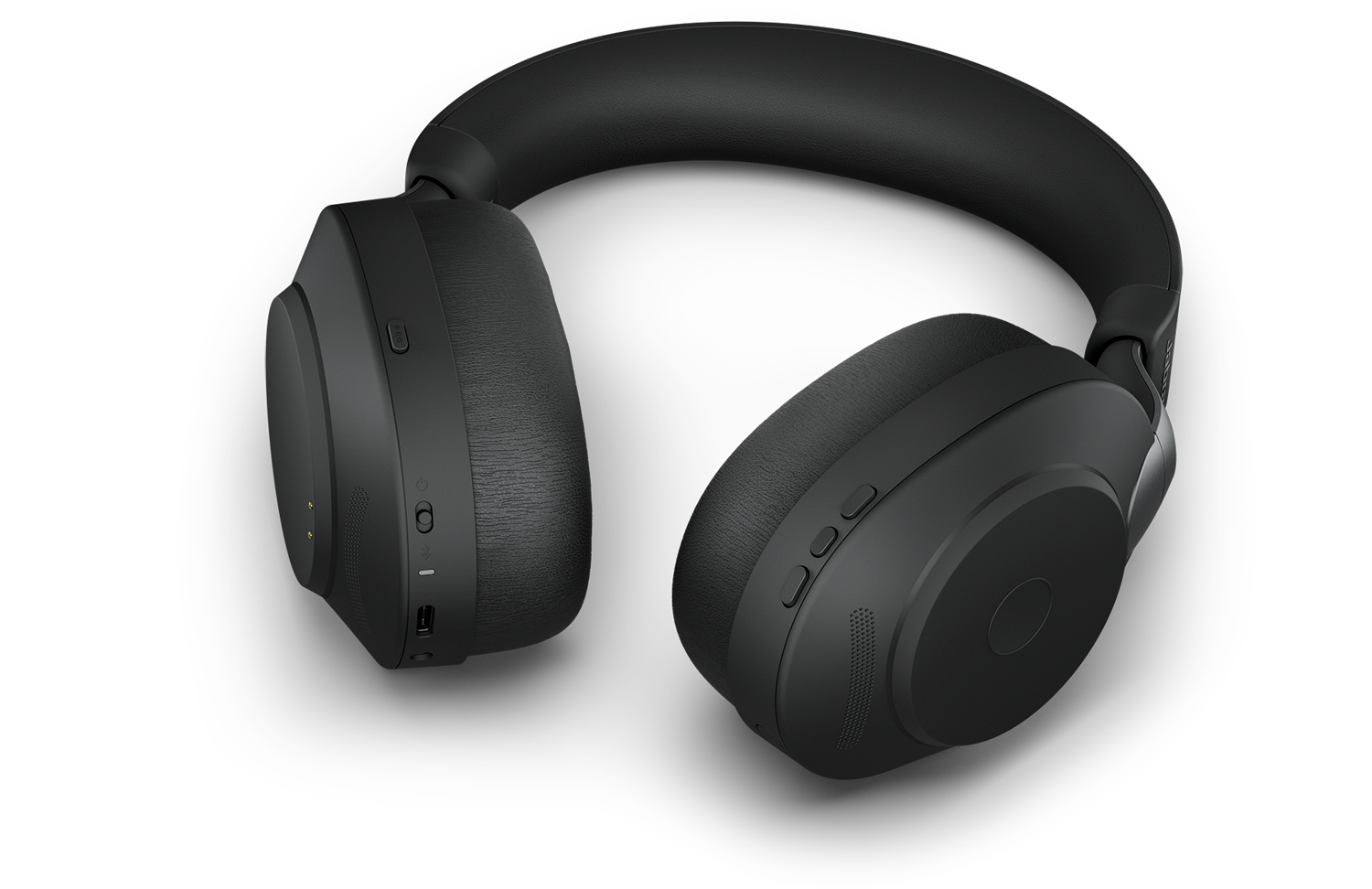 Jabra-Evolve2-85-UC-Black-Charging-Port-and-Buttons-LB