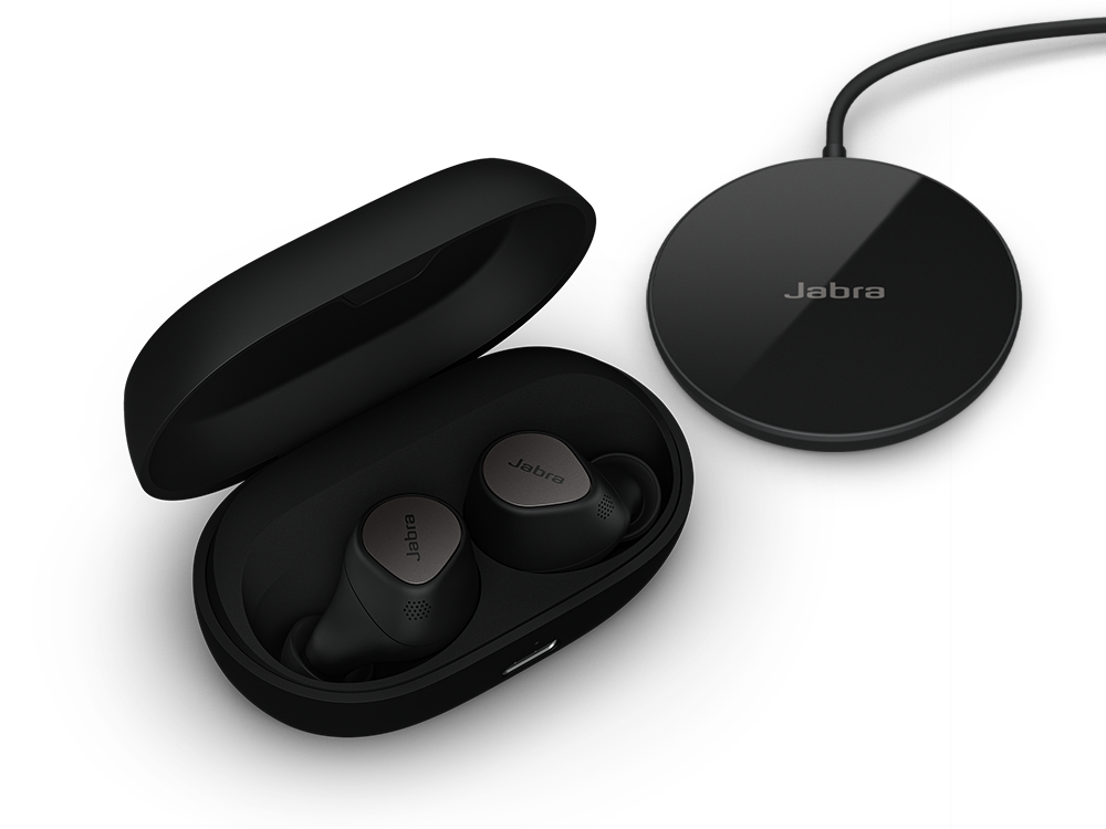 Jabra Elite 7 Pro with charging stand