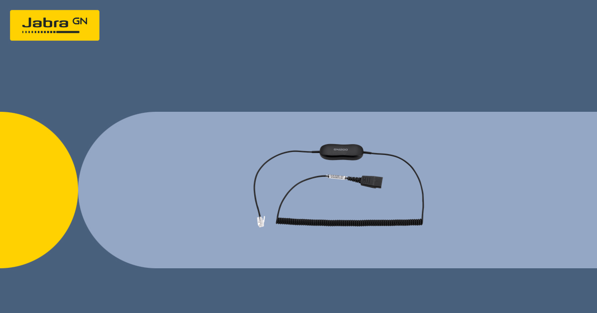 Jabra GN1218 AC Attenuation Cord | Buy Now | Accessories