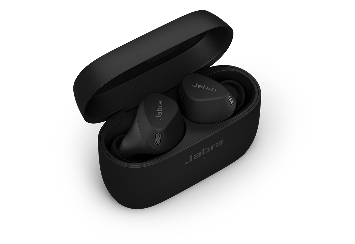 True wireless sports earbuds with Active Noise Cancellation