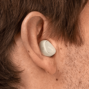 True wireless earbuds with Hybrid Active Noise Cancellation