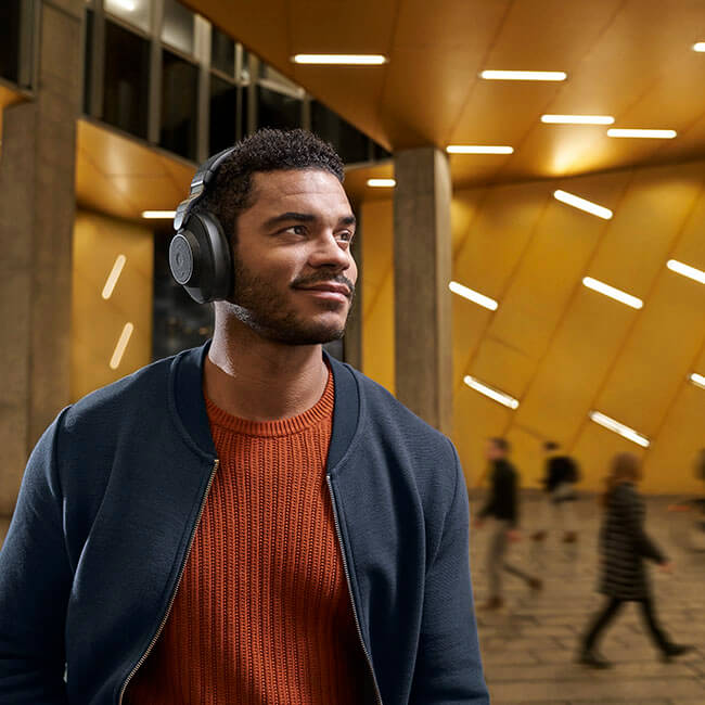 udledning Enhed Compulsion Wireless noise cancelling headphones with SmartSound | Jabra Elite 85h