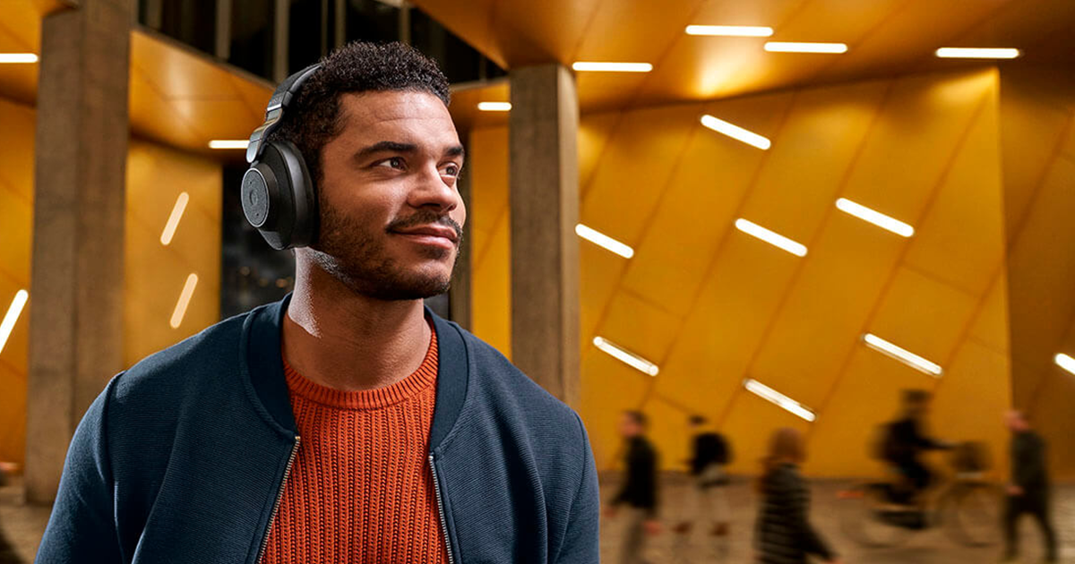 オーディオ機器 ヘッドフォン Wireless noise cancelling headphones with SmartSound | Jabra Elite 85h