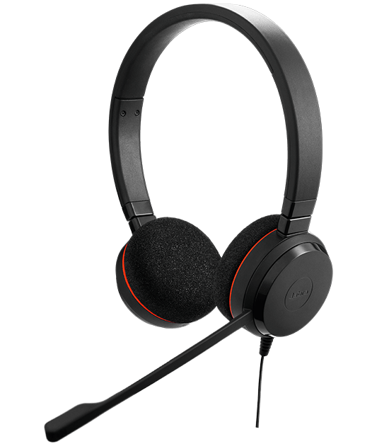 Jabra EVOLVE 20 headset with quality microphone