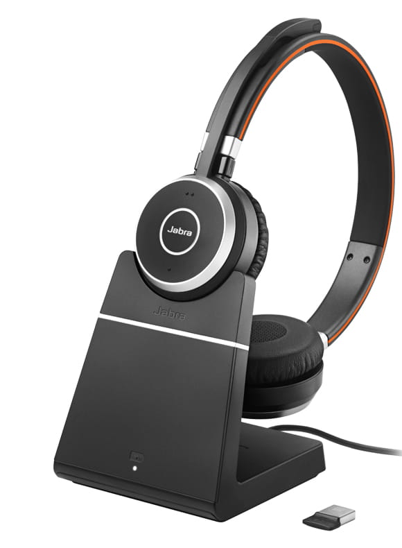 Jabra Evolve 65 UC Stereo Wireless Headset (6599-829-409)