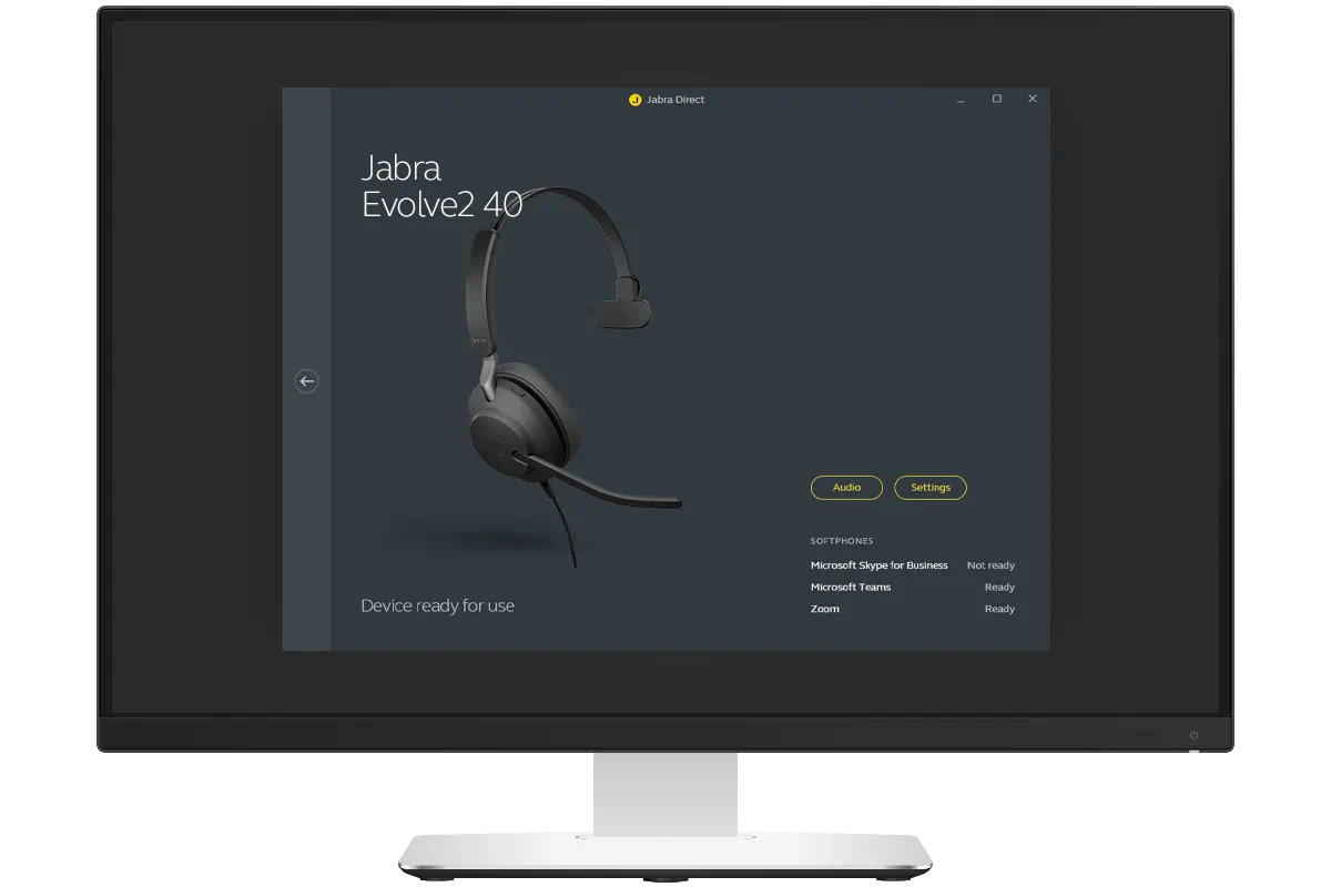 Exceptional audio, outstanding noise isolation, superior comfort | Jabra  Evolve2 40