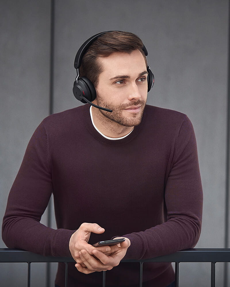 Work anywhere with superior wireless audio performance | Jabra Evolve2 65