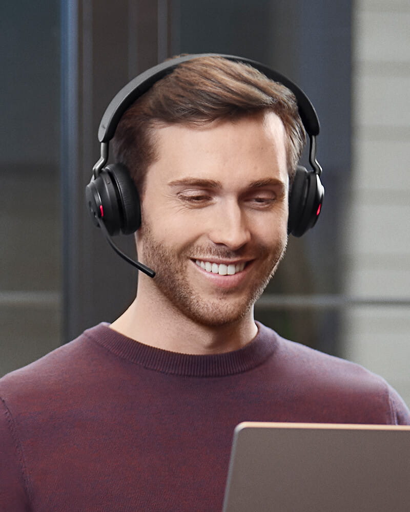 Jabra Evolve2 65 - Diseñados para mejorar su rendimiento. Trabaje en  cualquier lugar con un rendimiento de audio inalámbrico superior.