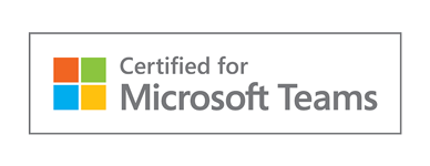 Microsoft Teams certified logo