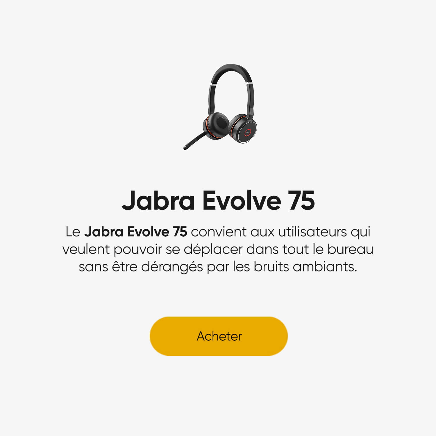 Jabra Evolve 75