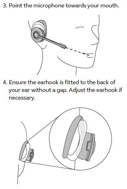 Jabra Engage 55 コンバーチブルヘッドセットのアクセサリーや装着