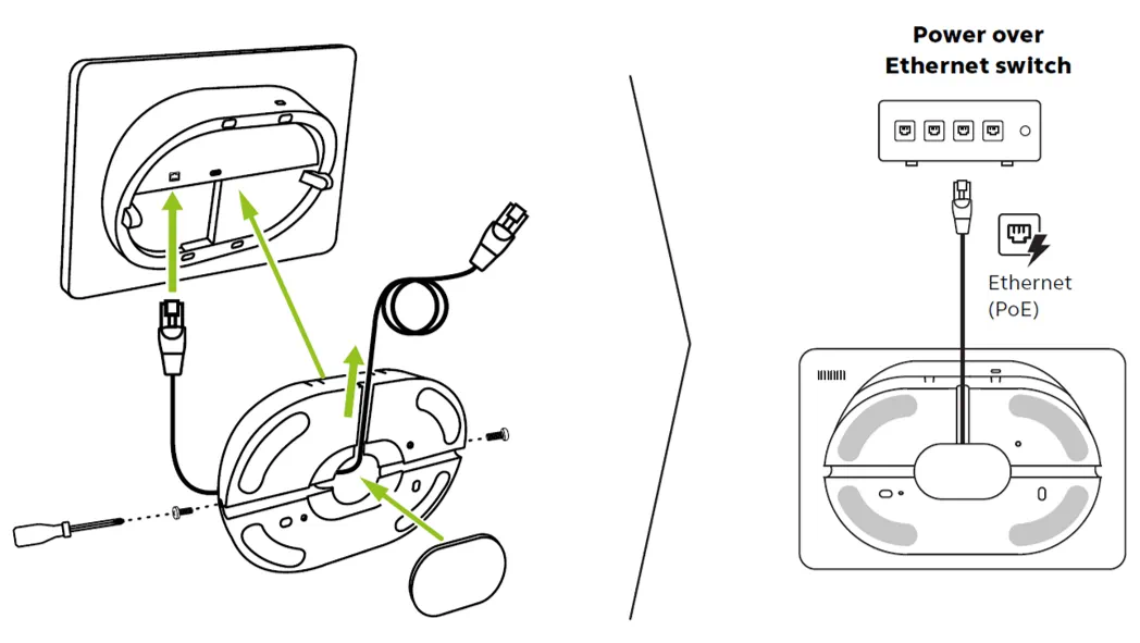 How do I connect the cabling for the Jabra PanaCast 55 VBS