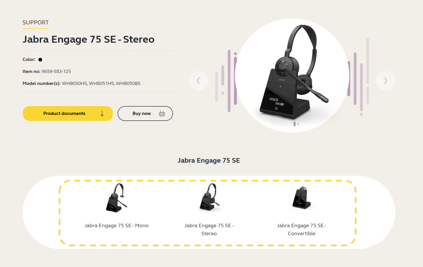 Jabra Engage 75 SE