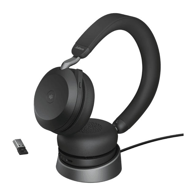 Jabra Evolve2 75/85 をオン/オフにするはどうすればいいですか Jabra Evolve2 75/85 をオン/オフにするはどうすればいいですか