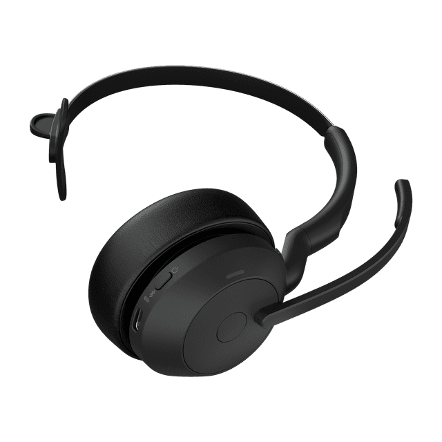 Jabra Evolve2 ワイヤレスヘッドセットをコンピュータに接続するには Jabra Evolve2 ワイヤレスヘッドセットをコンピュータに接続するには