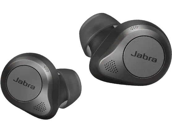 Jabra Elite 85t headphones with digital assistants